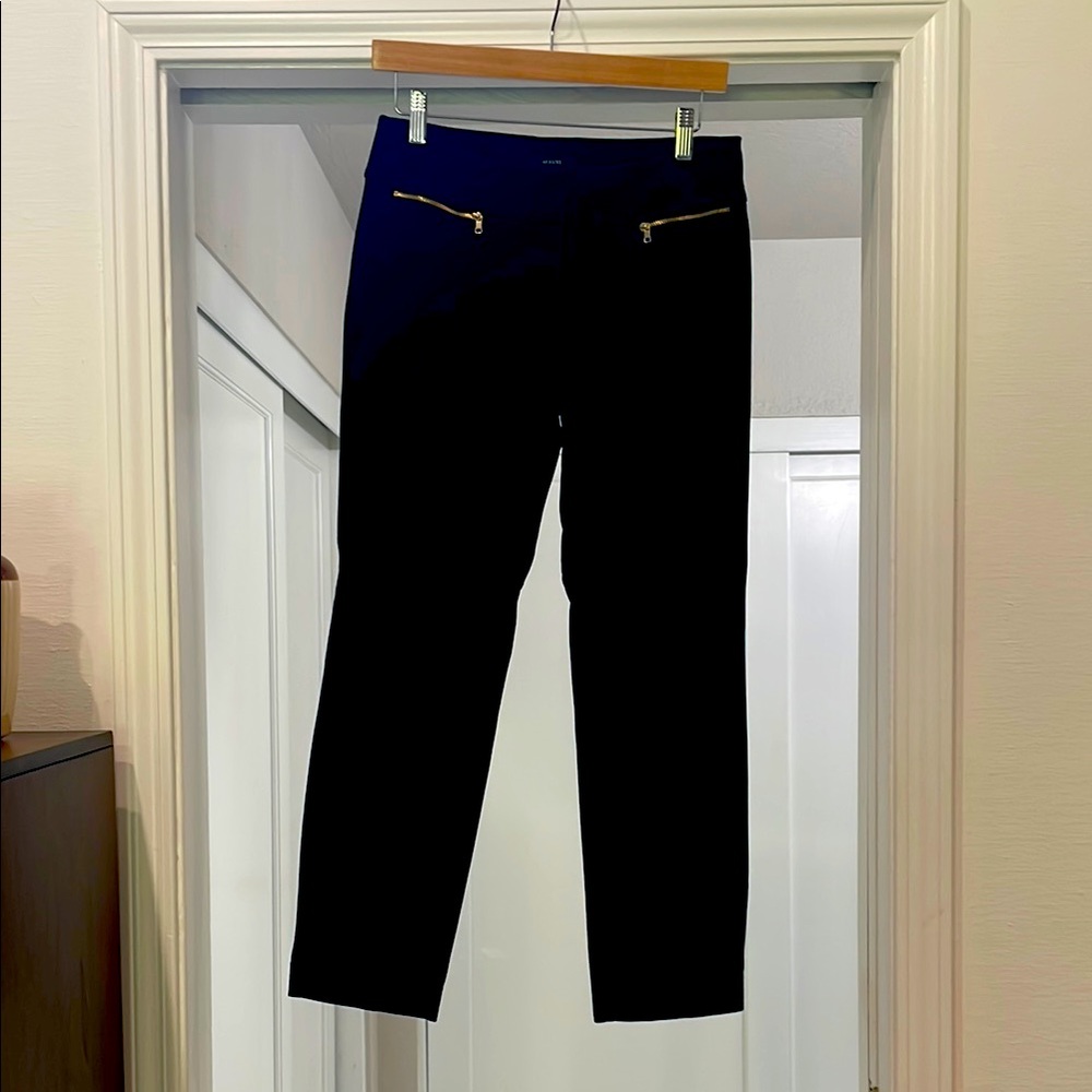 Alfani Black Pants with Gold Details